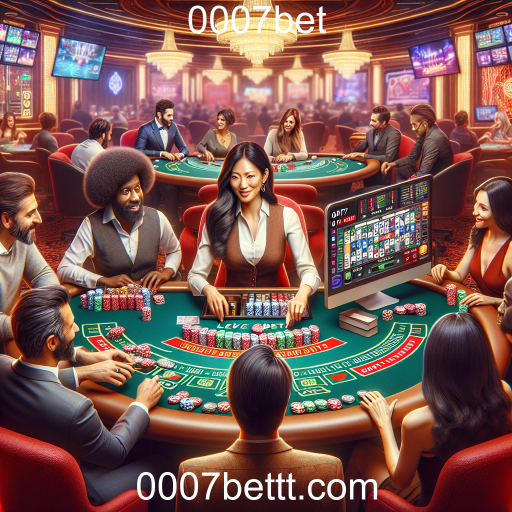 Experiência Imersiva no Cassino Ao Vivo do 0007bet